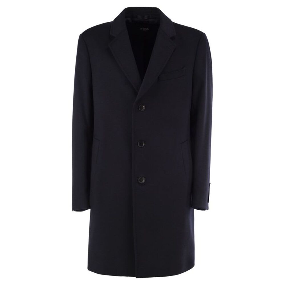 Boss Men Recycled Wool And Cashmere Coat
